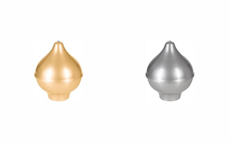 Zwieńczenie masztu ozdobne- cebula mat